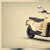 车头条：Moto Guzzi Galletto概念车为标志性的踏板车通电