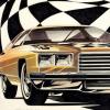 车头条：设计图显示了1975 - 1976雪佛兰 Caprice的早期渲染